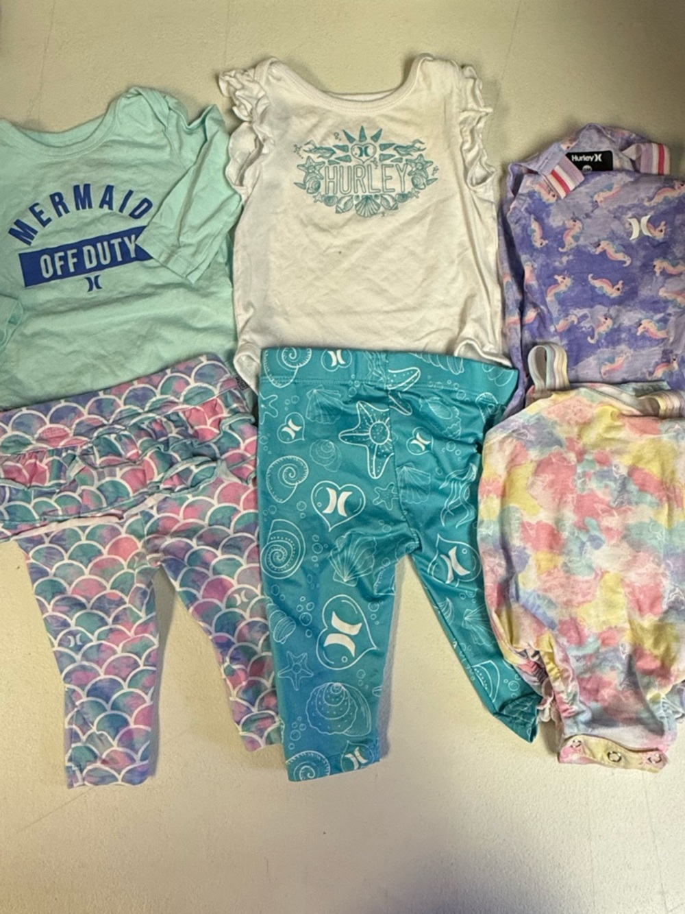 Hurley baby girl spring summer lot